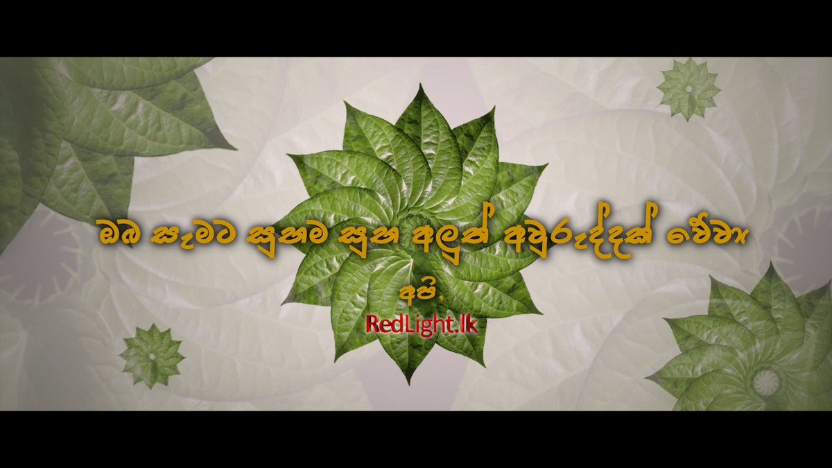 RedLightlk's tweet photo. කවුරු සුභ පැතුවත් අලුත් අවුරුද්ද සුභ කරගන්න පුලුවන් තමන්ට විතරයි.

https://t.co/OZiAakjL2F https://t.co/OiwAKQJpuB