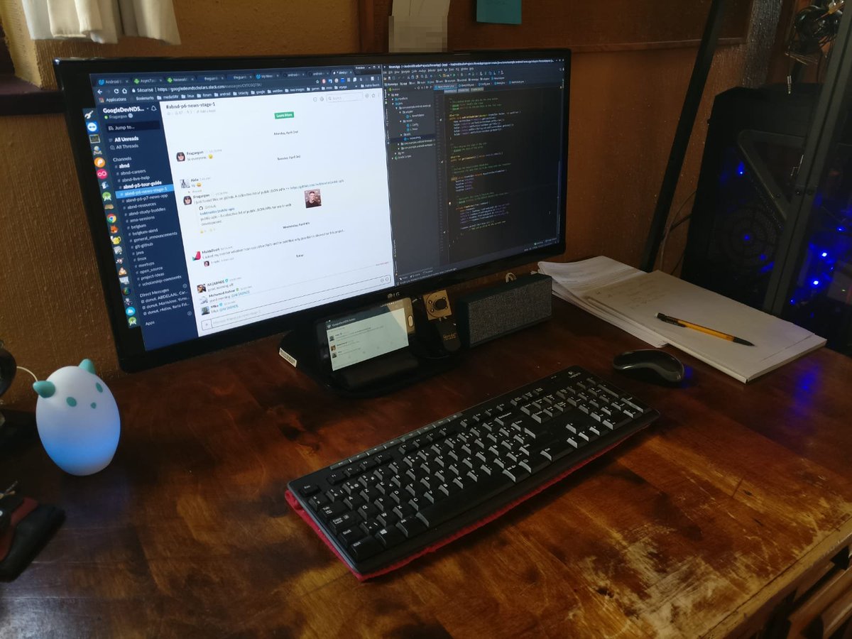 fragargon's tweet image. #GoogleUdacityScholars #AndroidHackathon