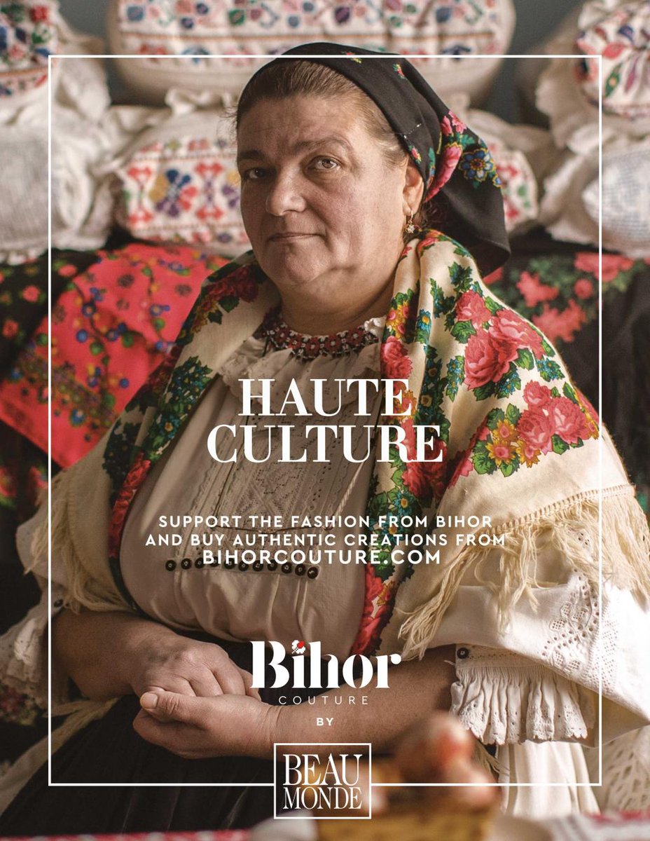 Coloribus's tweet image. BIHOR COUTURE — A traditional Romanian brand is standing up against cultural appropriation.
By @MRM_McCann Bucharest
video &amp;amp; credits: bit.ly/2v817Xq