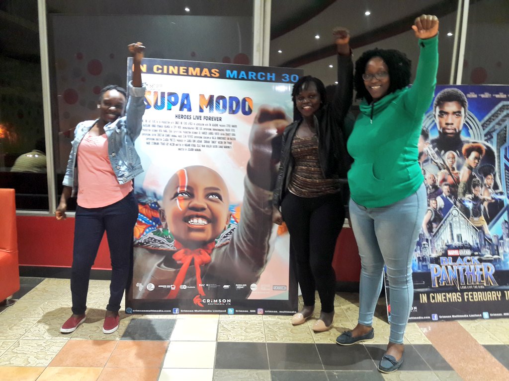 bonitaonsafari's tweet image. Second time watching #SupaModo I tagged my people.