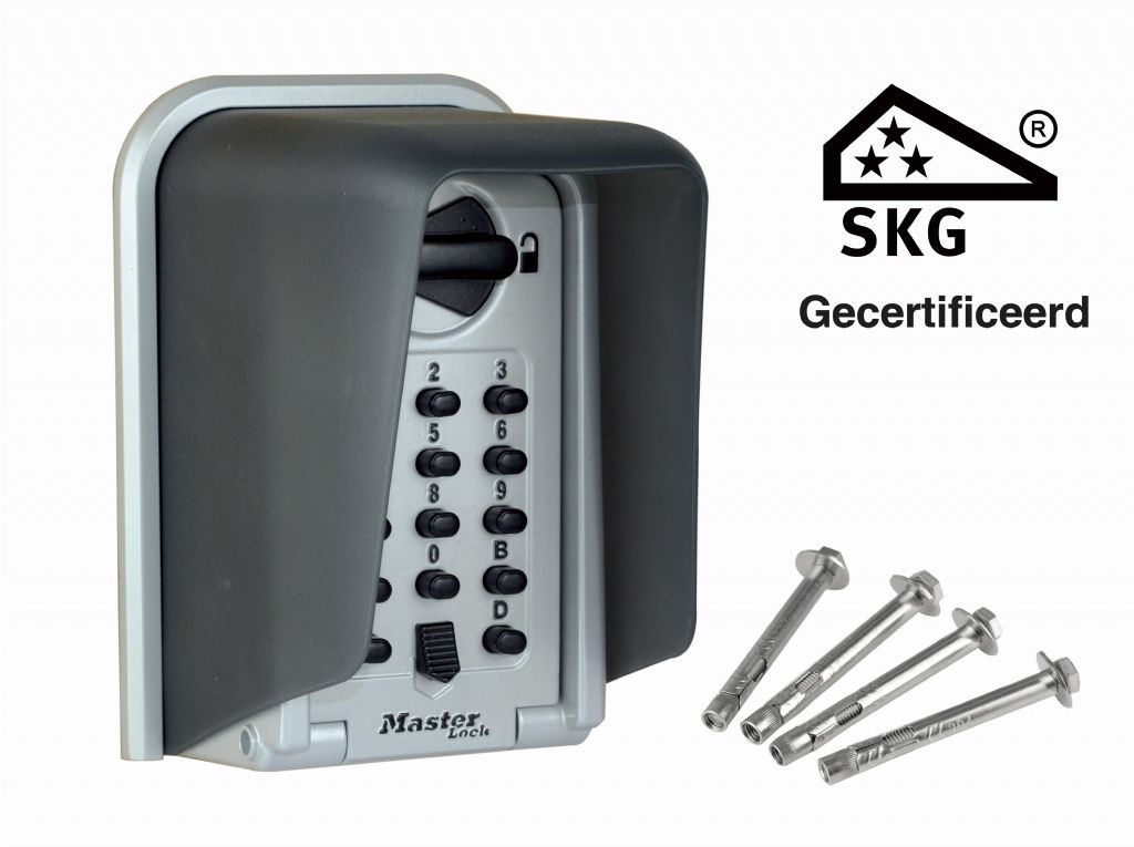 SKG(**) gecertificeerde sleutelkluis van Masterlock! Voordelige introductieprijs! Binnenkort leverbaar. #veiligheid #SKG p3e.nl/0A0E