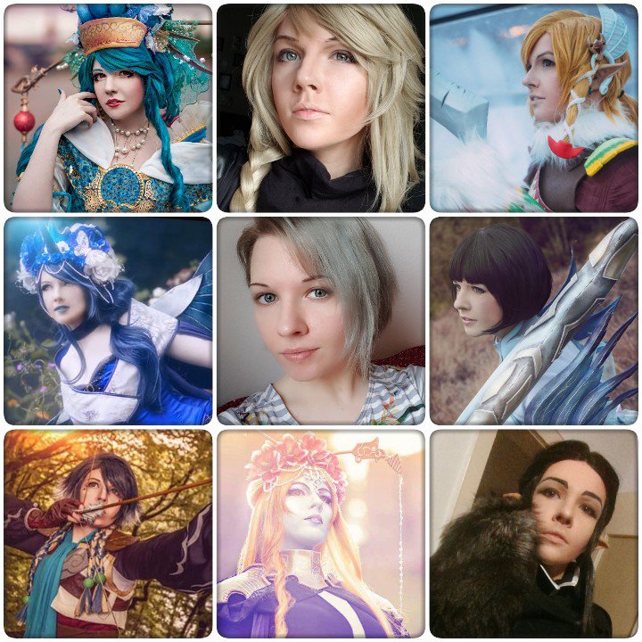 CrystallineCos's tweet photo. #cosplayervscosplay with some of my latest projects and some all-time faves 💖💖💖 https://t.co/PQgCijrBTb