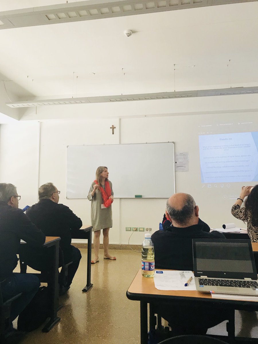 #5thwritingsymposium #AUBUSEK #@AUB_Lebanon <a href="/AUBCommSkills/">AUB CommSkillsProgrm</a> <a href="/AUB_ENGL/">AUB Dept of English</a> #Writing #DigitalTransformation  #rhetoric #WritingCommunity