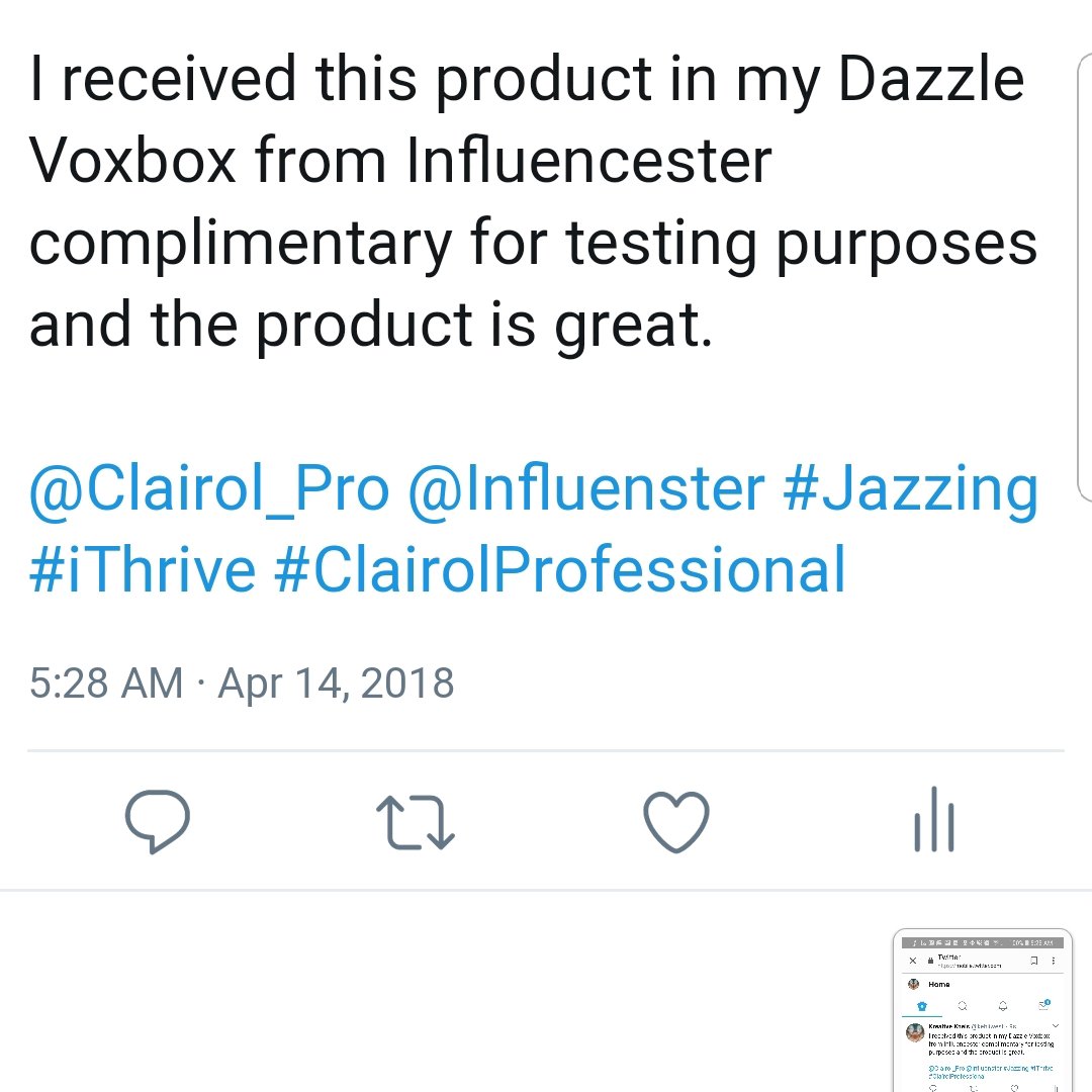 kehliwest's tweet photo. @Clairol_Pro @Influenster #Jazzing #iThrive #ClairolProfessional https://t.co/Wjru3vc9c5