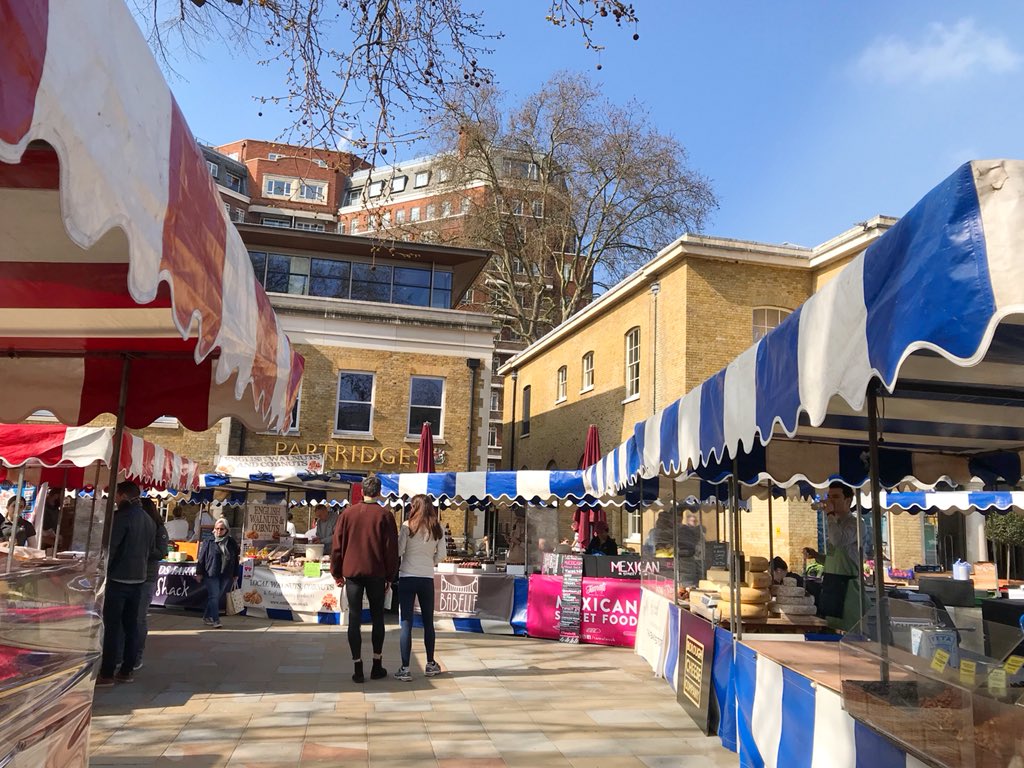 Good morning. It’s a beautiful day for our Fine Food Market and we have plenty of wonderful gourmet treats here today.
