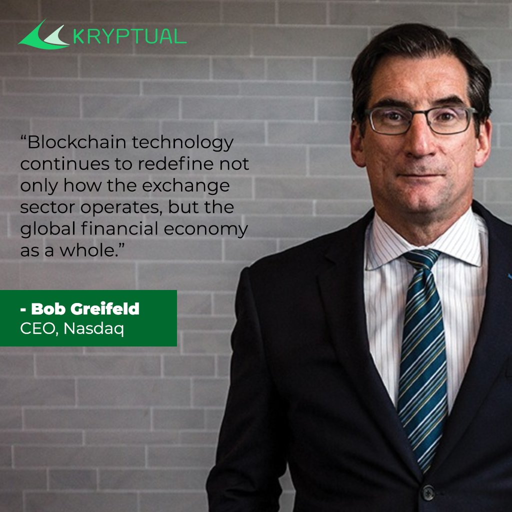 kryptual's tweet image. True that! Blockchain has the power to fundamentally change market structures. #Quote
#Blockchain #BlockchainTechnology