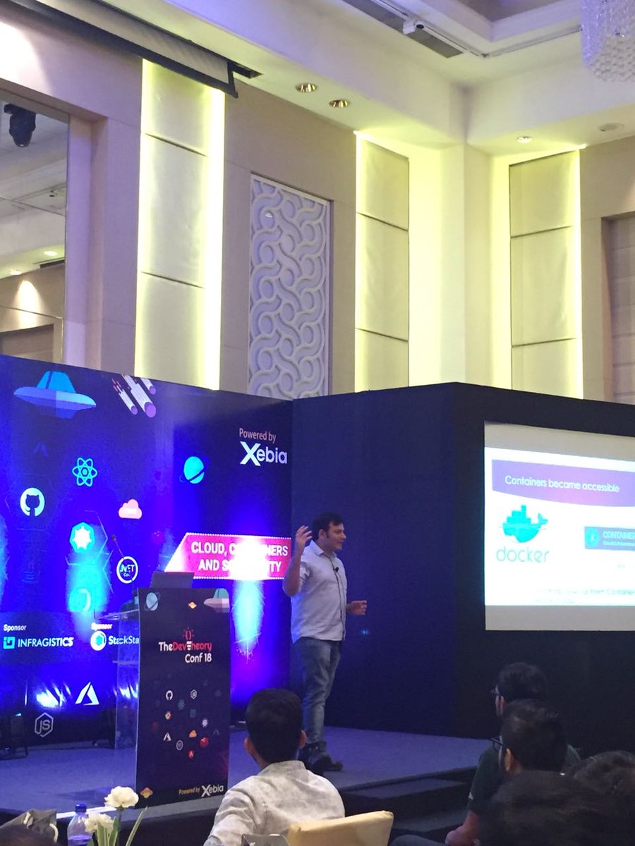 thedevtheory's tweet photo. Shekhar Gulati, Chief Technology Evangelist at Xebia India sharing his thoughts on 'Serverless Architecture for Developers' #TheDevTheoryConf18 https://t.co/7bmMFRjxkR