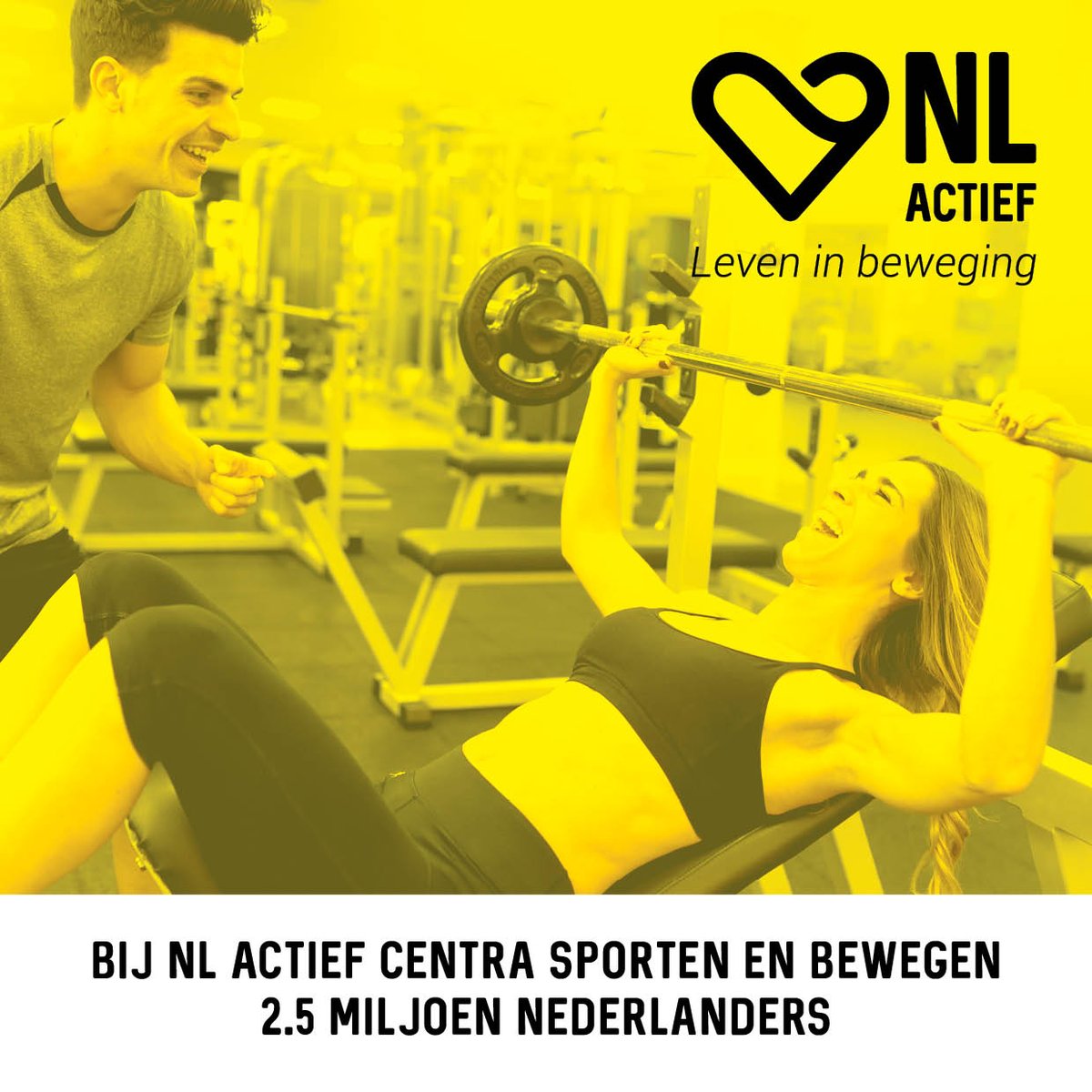 Op de laatste dag van onze campagne benadrukken we dat we trots zijn op de kleine 1000 locaties van onze leden waar 2,5 miljoen mensen veilig maar vooral met plezier sporten. #nlactief Voor meer informatie: goo.gl/rQL4pG