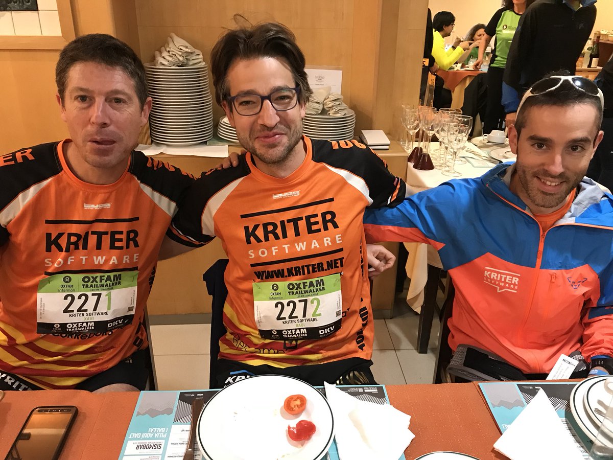 joanmorabosch's tweet image. Agafant forces per la #Trailwalker2018 #KriterSoftware @kritersoftware @79rul @imontllor Toni Navarro Capi Xavi Nadal @Krlos_MG @Kujinstein #100kmUnaCausa