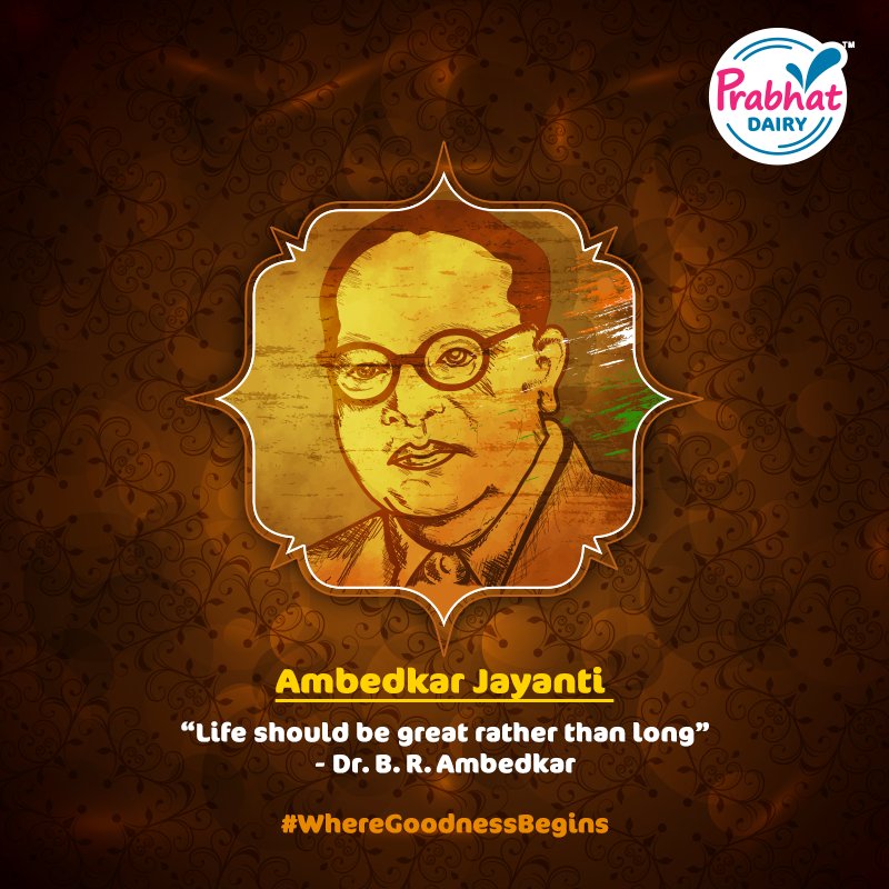 Remembering Dr. Ambedkar, the great mind who penned down our constitution and fought against all odds to give us freedom. #HappyAmbedkarJayanti