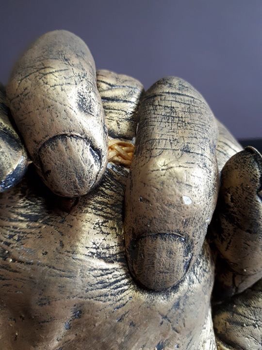 inspirations75's tweet photo. What a day yesterday.  Lots of hair free women after sugaring &amp; lots of knots being worked on too.  Also had time to finish this gorgeous 3d hand cast. Can’t wait to share it with the couple - 43 years married x #inspirationshealthandbeauty #3dcasts #queenof #MakingMemories https://t.co/19mVf2K6R3