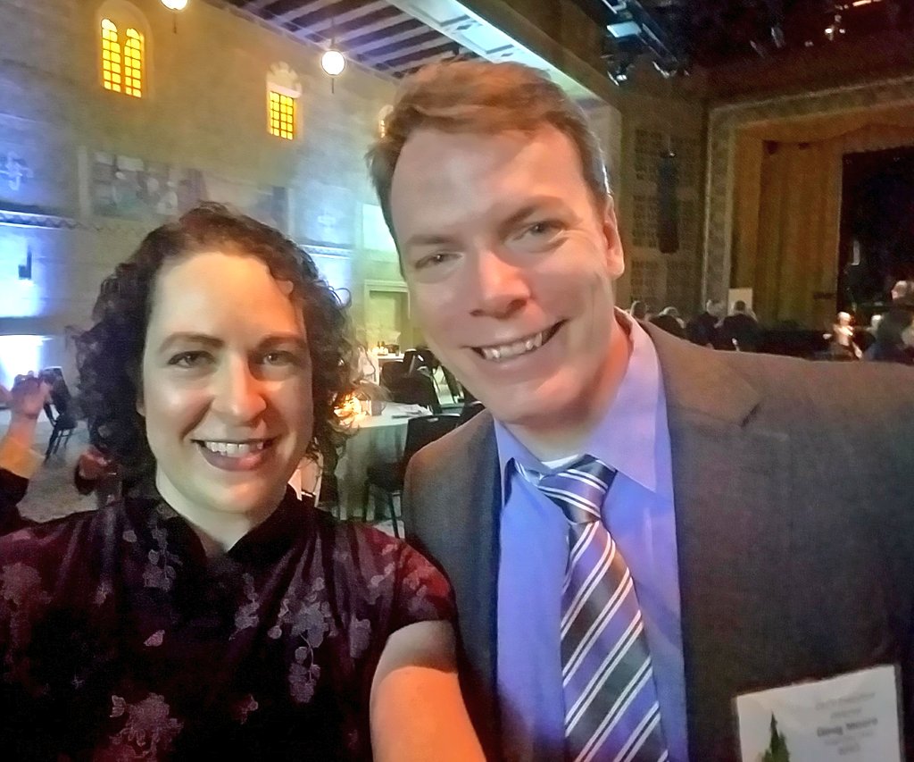 EricaMattison's tweet image. This former @ELMActionFund staffer is excited to be at #EcoProm in support of @LCVoters affiliate @OLCV! #Oregon #ProEnvironment #LCVReunion