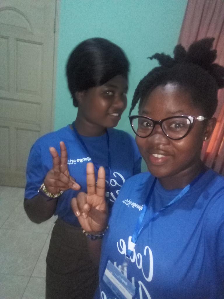 adwoa_offeibea's tweet photo. Omg....the heat is on,the grand finale....huraaaaaay to #djangogirls #dgsoga it's a girlish distin https://t.co/r7xuhA2mAd