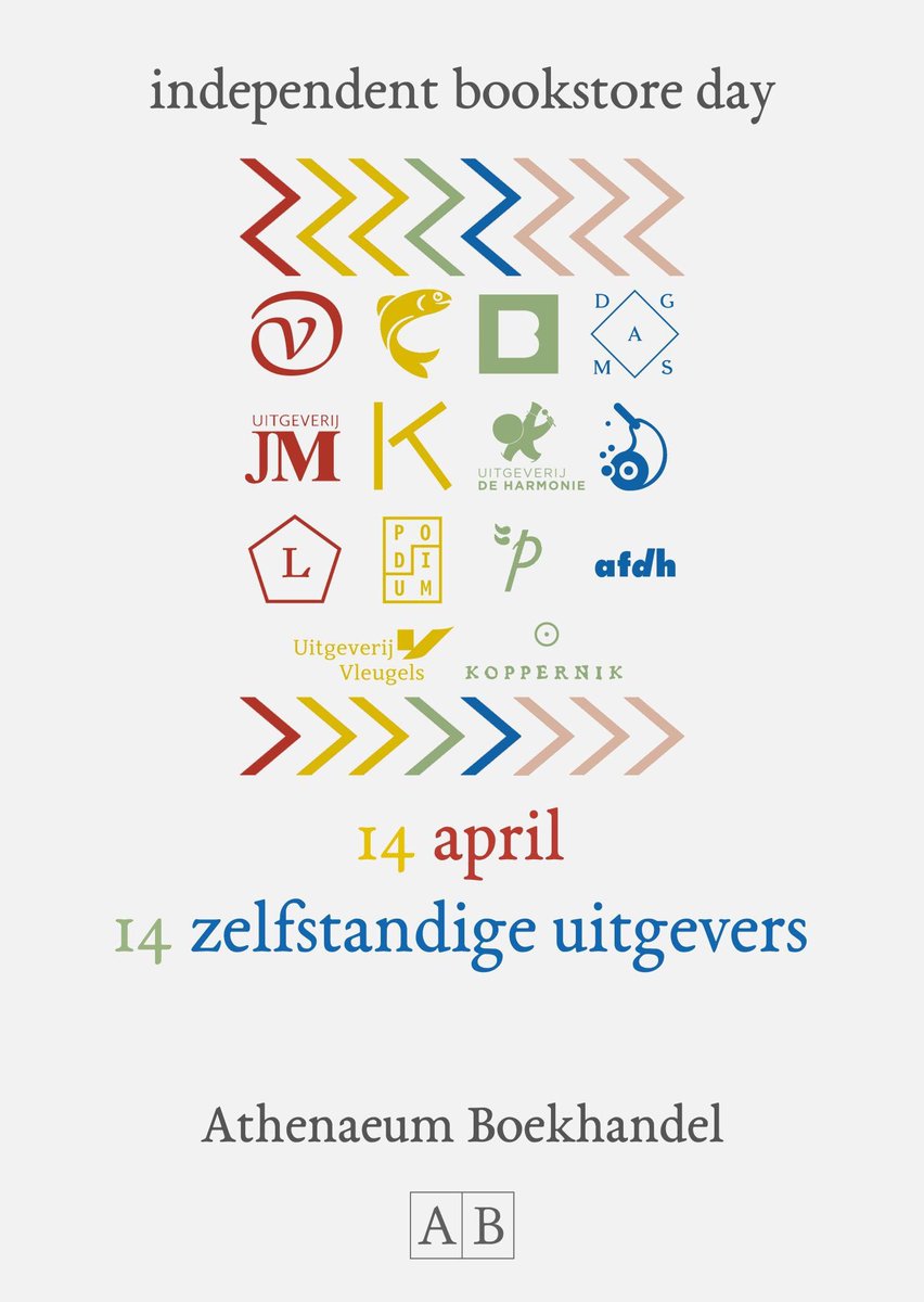 Het is Independent <a href="/BookstoredayNL/">BookstoredayNL</a> vandaag! Lees onafhankelijk, koop onafhankelijk, en kom naar Athenaeum Boekhandel &amp; Nieuwscentrum voor 14% korting op buitenlandse boeken!
(Kortingscode online: BD2018)
athenaeum.nl/acties-korting…