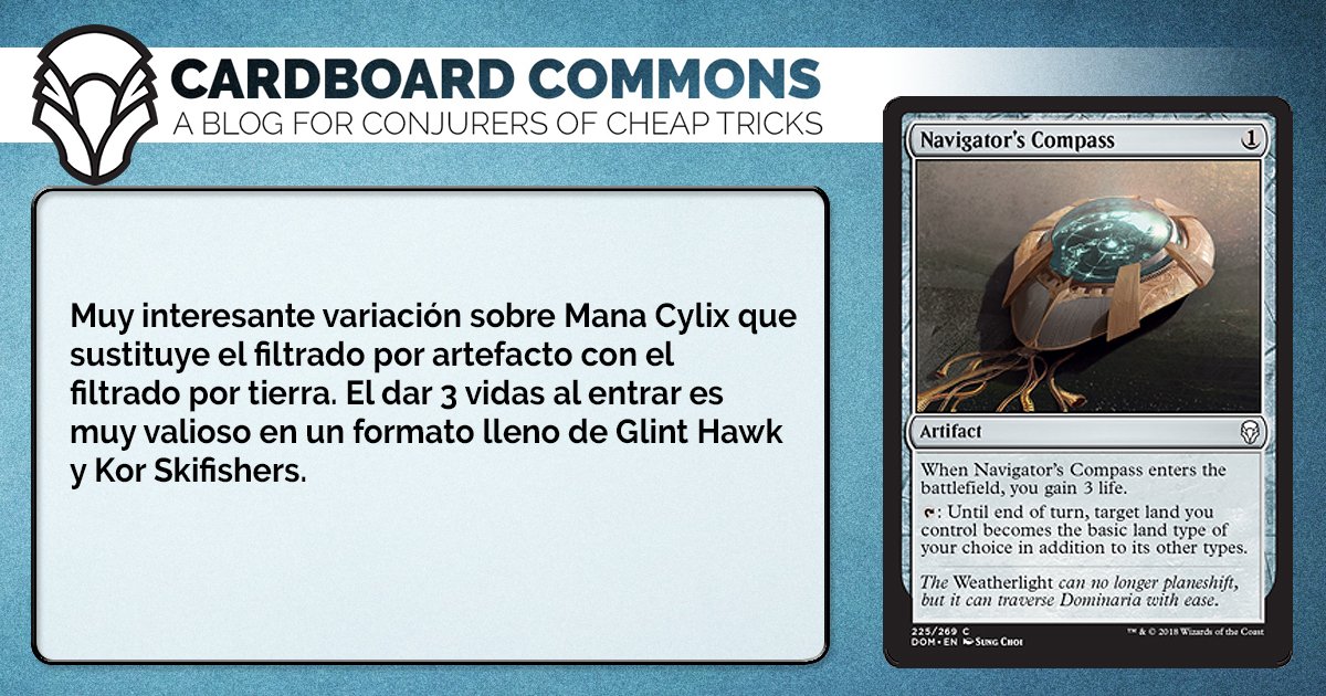 paupermage's tweet photo. Una variante de Prophetic Prism tutoreable con mi bienamado Trinket Mage, que aporta más valor que Radiant Fountain y que mejora Domain Zoo. Y más y mejores opciones que se os ocurrirán... Llega a #mtgpauper para hacer mucho ruido, IMHO. https://t.co/ATnFXzvuba