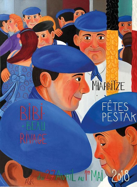 Paysbasquenet's tweet photo. Les Fêtes de BIBI Beaurivage 2018 c’est du 27 avril au 1er mai. On embarque pour une course de 9 km, un tournois de Mus... de la bonne humeur et de la convivialité ! Concert traditionnel, repas Zikiro, toutes les conditions réunies pour passer un bon wee… https://t.co/Kick1LFa1p https://t.co/mltQX9c5gV