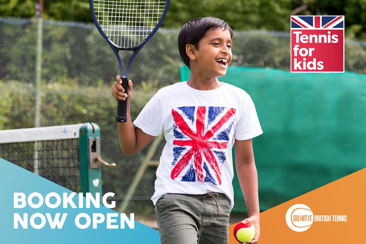 Extra <a href="/BritishTennis/">British Tennis</a>, #TennisForKids course added on Fridays 5.45pm due to popularity. clubspark.lta.org.uk/TennisForKids/