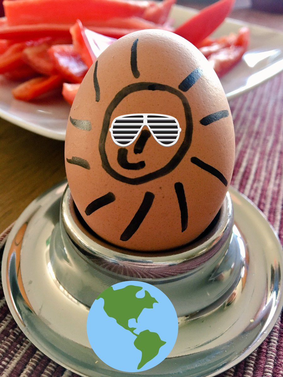 ericweismuc's tweet photo. Lasst uns kreative Eier entwerfen und das #TwittEi #TwittEgg mit Leben fühlen - ich bin auf eure Posts mit den genannten Hashtags gespannt - ein schönes sonniges Wochenende 😎 #HappyWeekend #aroundtheworldchallenge https://t.co/TYvpHHtuyB
