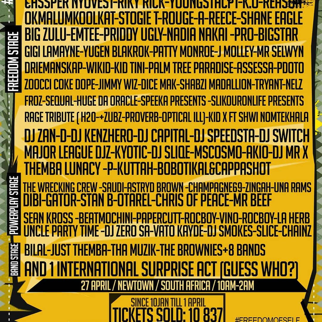 _HipHopConnect's tweet photo. @LionstarLion @ISelfIndelible @pharoahemonch @Hymphatic Here's what the lineup looks like. https://t.co/TkOwIAqCdT