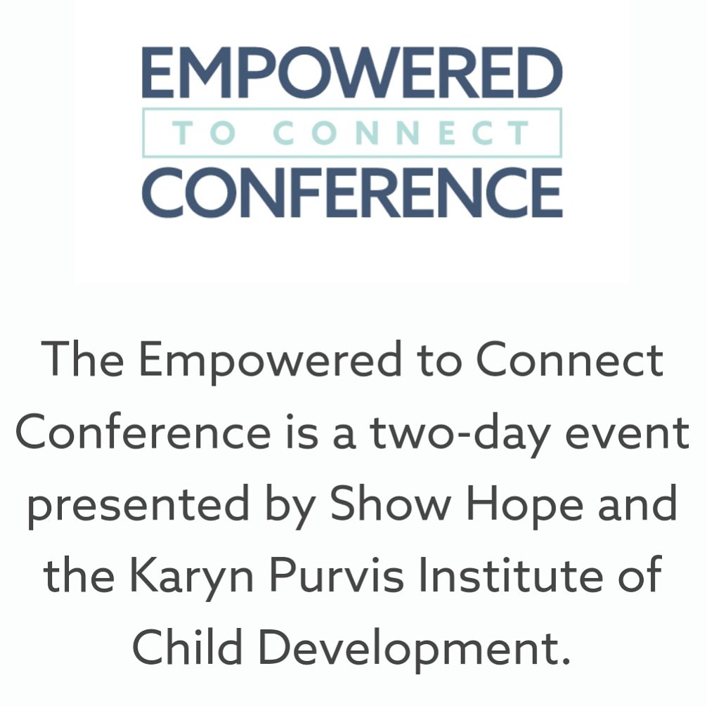 fosterbetter's tweet photo. How many of you are excited about this year's @empoweredtoconnect conference? @showhope #karynpurvis #tbri #trustbasedrelationalintervention #fostercare #adoption #fosterparenting #fosteringteens https://t.co/PdyyXtrDDm