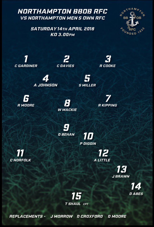 Your 1st team for today!