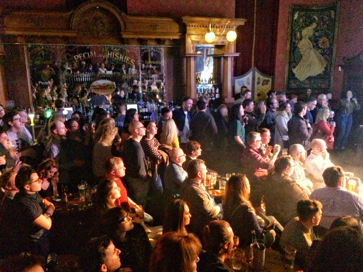 andreaINtheatre's tweet photo. Last night @ciaran_lavery held a mouthy, flirtatious, drunken, opinionated Belfast music audience silent in the palm of his hand #sweetdecay https://t.co/wsXbAHjMLx