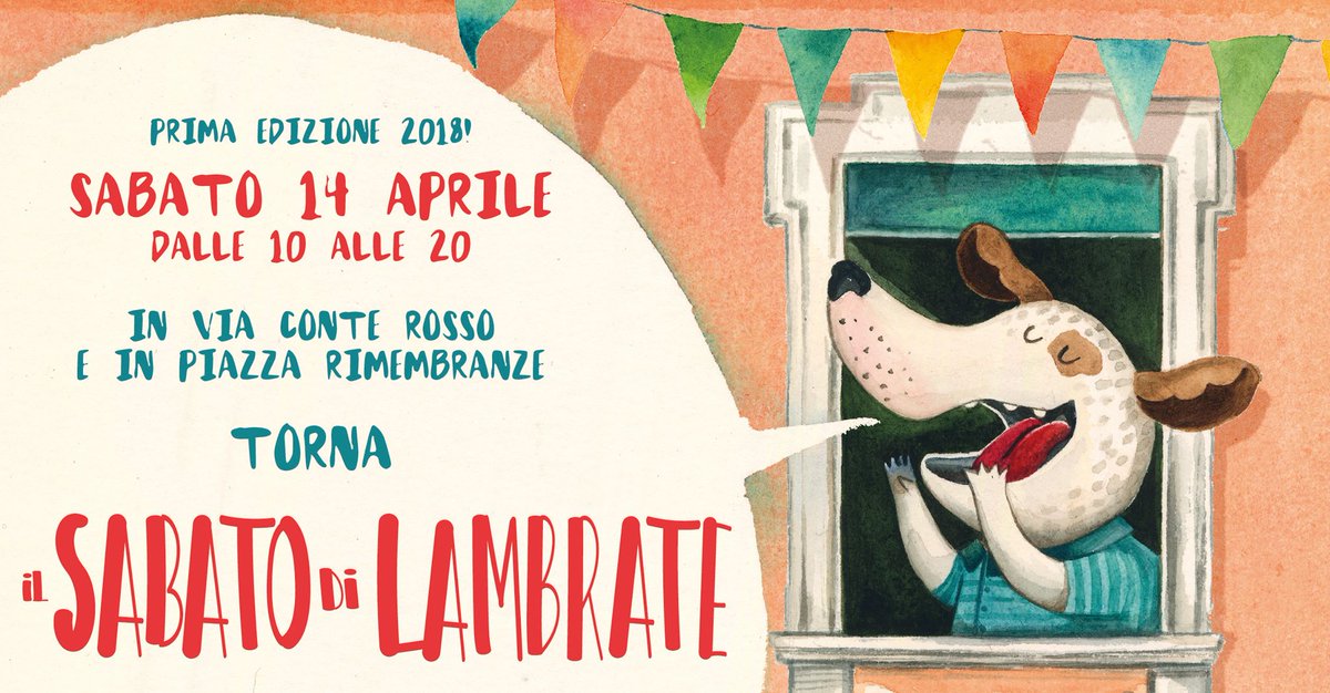 Buon weekend Lambratesi! 😉
Ci vediamo tra poco per l'inizio del nostro Sabato di Lambrate! 🎈
Per conoscere tutte le attività della giornata:
➡️ bit.ly/sabato-lambrat…
#ilovelambrate