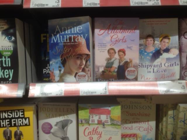 katethompson380's tweet photo. Side by side on the shelves with some truly fantastic saga authors @AMurrayWriter and @arevellwalton #sagasaturday https://t.co/XBztqyQMVo