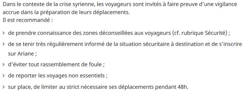 AmbaFranceLiban's tweet photo. 🔵⚪️🔴 Mise à jour de la Fiche Conseils aux Voyageurs pour le Liban 🇫🇷🇱🇧 https://t.co/hehvLdNAYS