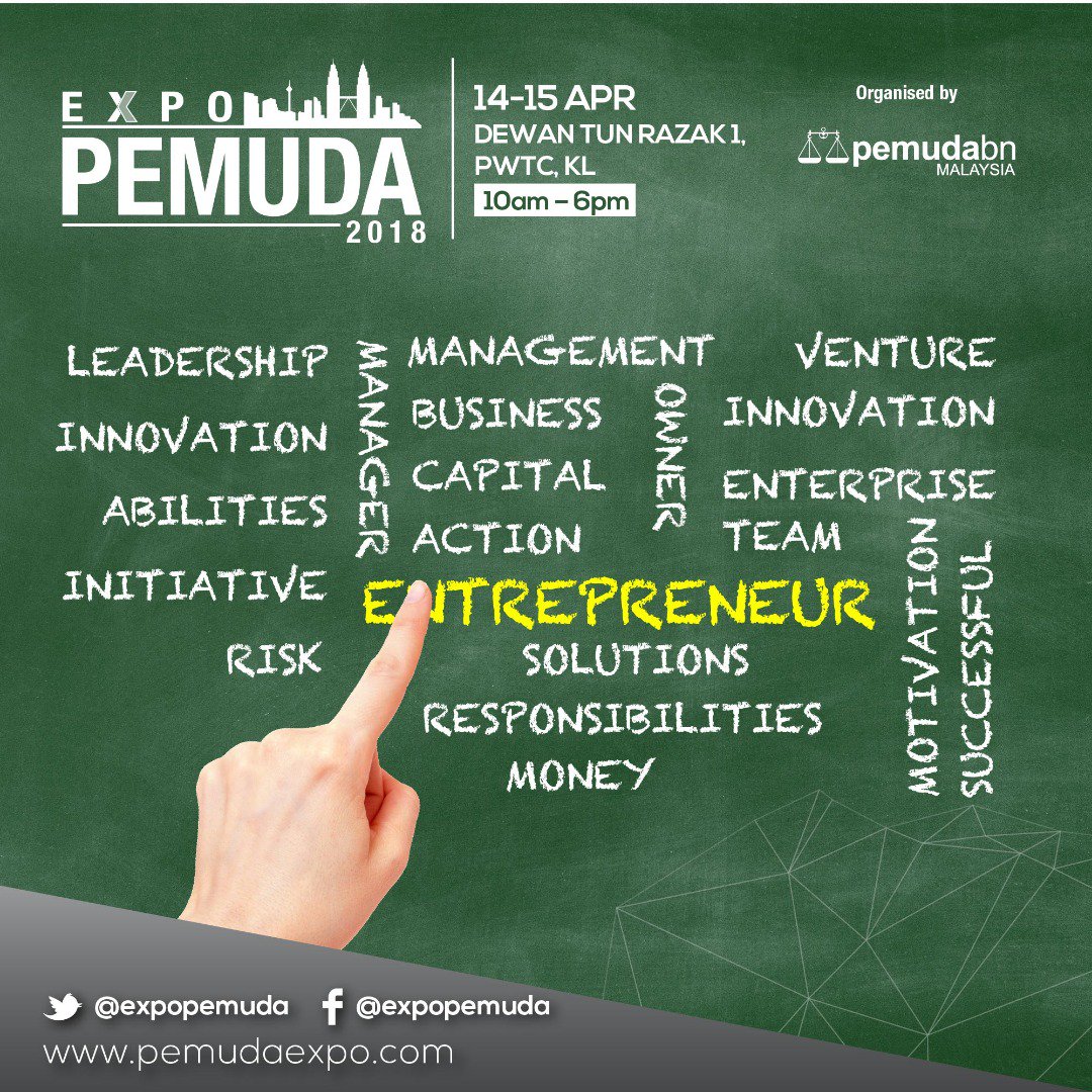 ExpoPemuda's tweet photo. Funding takes you one step further toward your entrepreneurship dreams! Meet your future at #ExpoPemuda! See you at PWTC!

#jobs #skills #training #properties #funding #business #expo #exhibition #vacancies #opportunities #offers https://t.co/q0o0rVCG1H