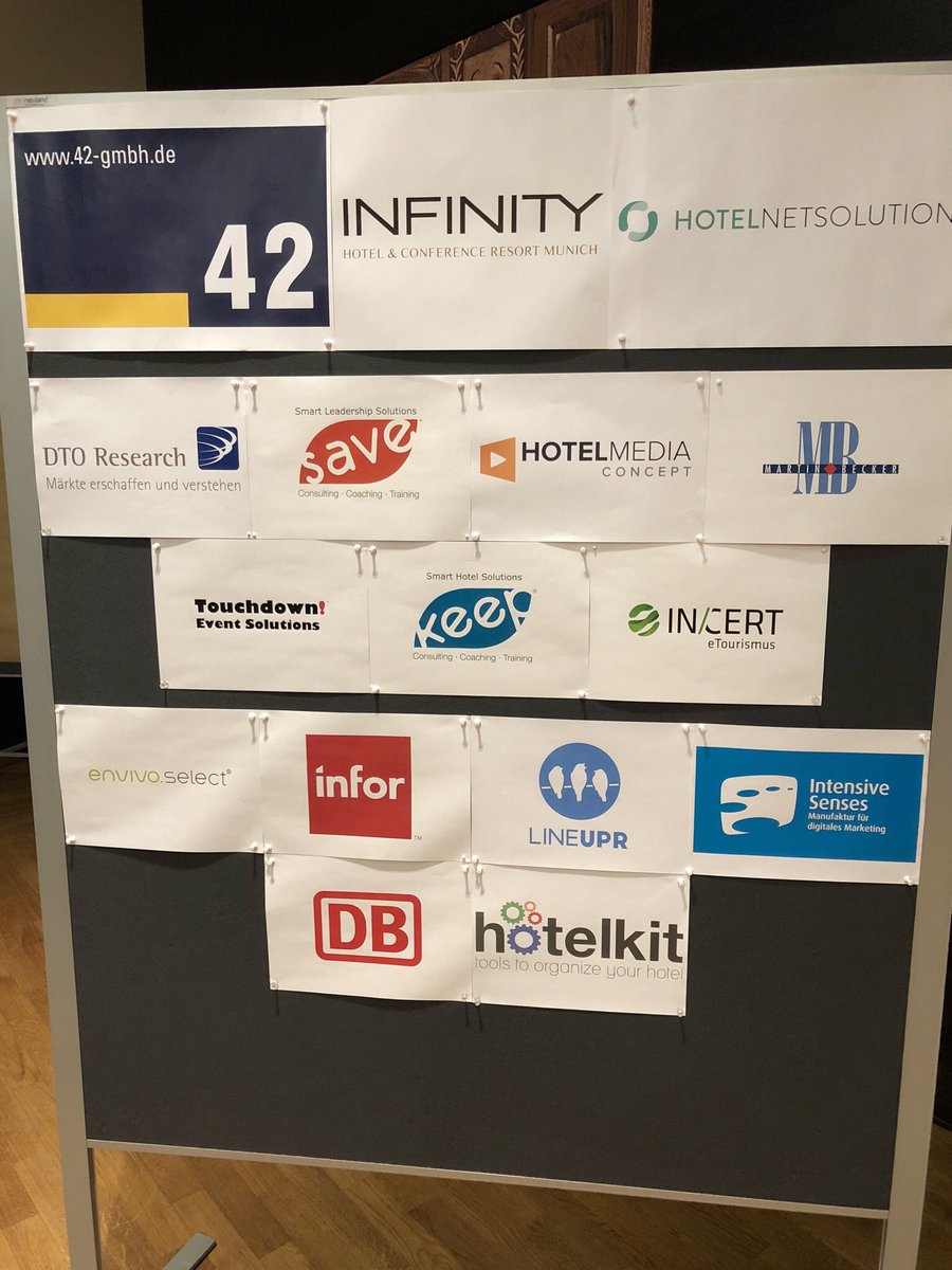 ideas4hotels's tweet photo. Was wäre ein Barcamp ohne seine Sponsoren - vielen Dank!!! #FSC18 https://t.co/Db9qQuv1Er