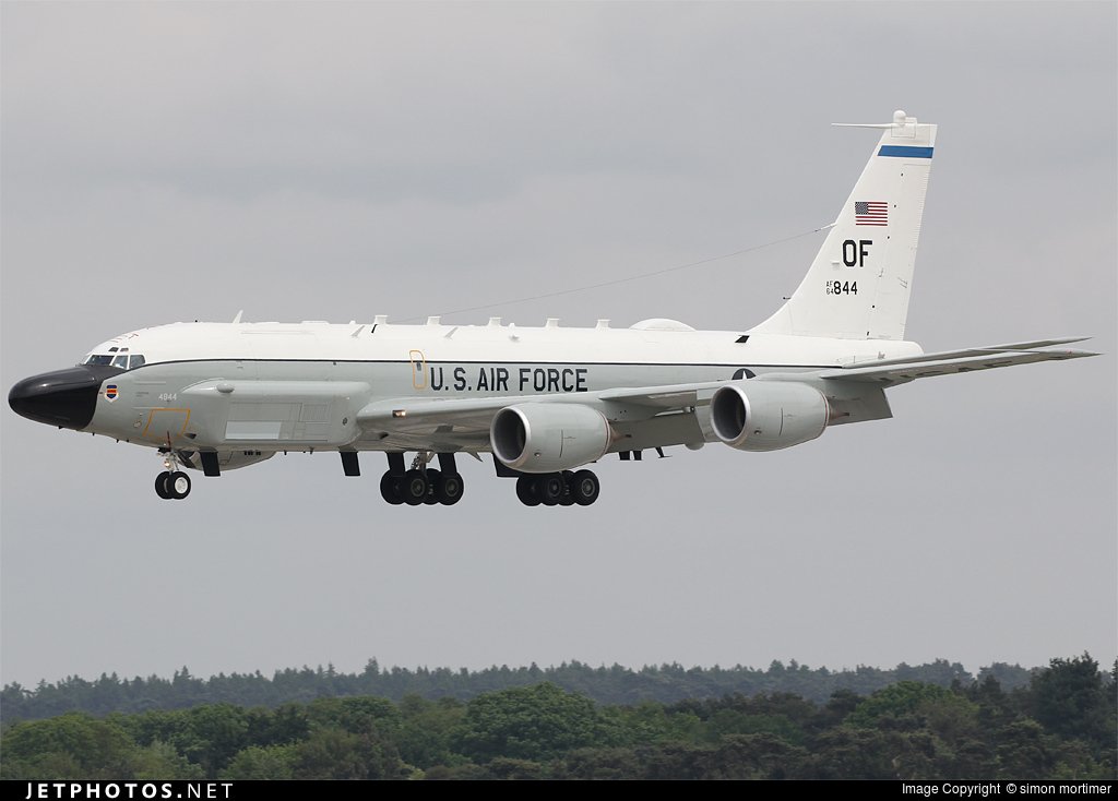 Andy007_SR_A's tweet photo. #USAF ๐บ๐ธ
64-14844 / #TOKEN42
Boeing RC-135V
Airborne from RAF Mildenhall, heading on Poland & Baltic Mission... #SRAirband https://t.co/6mKcG81ESy