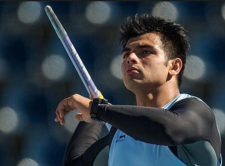 Antevasin10's tweet photo. #CWG2018
Congratulations Indiaโs #FutureOlympian!
#Indiaโs #FutureOlympic & #WorldChampion #NeerajChopra wins #Gold in #JavelinThrow with a throw of 86.47m; 20 yr old Neeraj from #Khandra village in Haryana, has learned Javelin Throw by watching videos on YouTube https://t.co/dADLNo9g8c