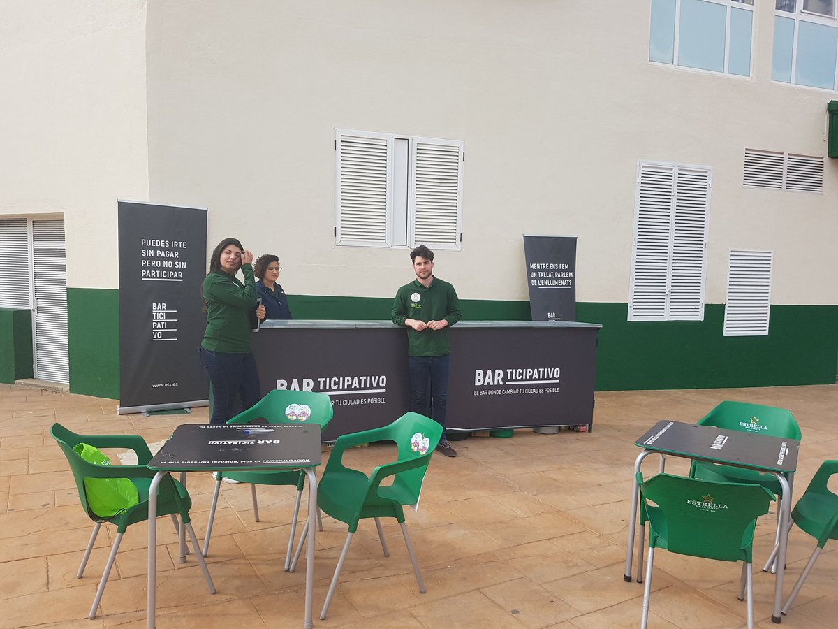 Hui difonem la participació des del pavelló Esperanza Lag. Vine, refrescat i participa al #PressupostParticipatiu