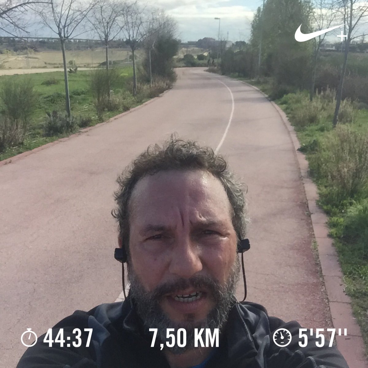 TUANGILDA's tweet photo. Ha corrido 7,50 kilómetros con Nike⁠ Run Club#running #runner #runners #madrid #montecarmelo #teamomargavaras #manu #mellizos https://t.co/o6cME3Ui3G