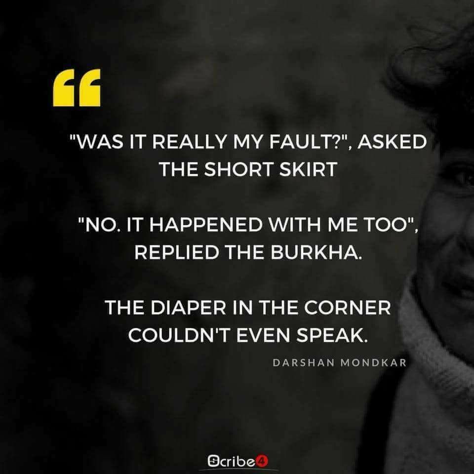 The incidents happening around are just preposterous!!! #JusticeForOurChild