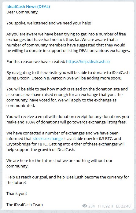 IDealCash tweet media