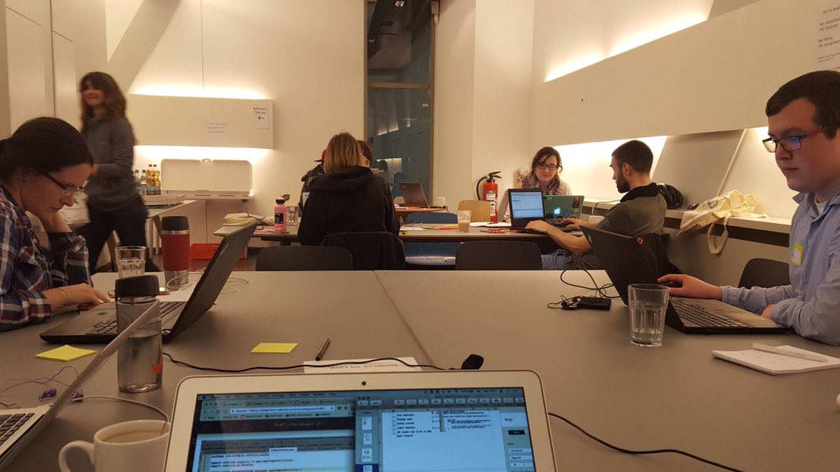 a_rattan's tweet image. Back for the afternoon #Androidhackathon session with the #GoogleUdacityScholars in Berlin