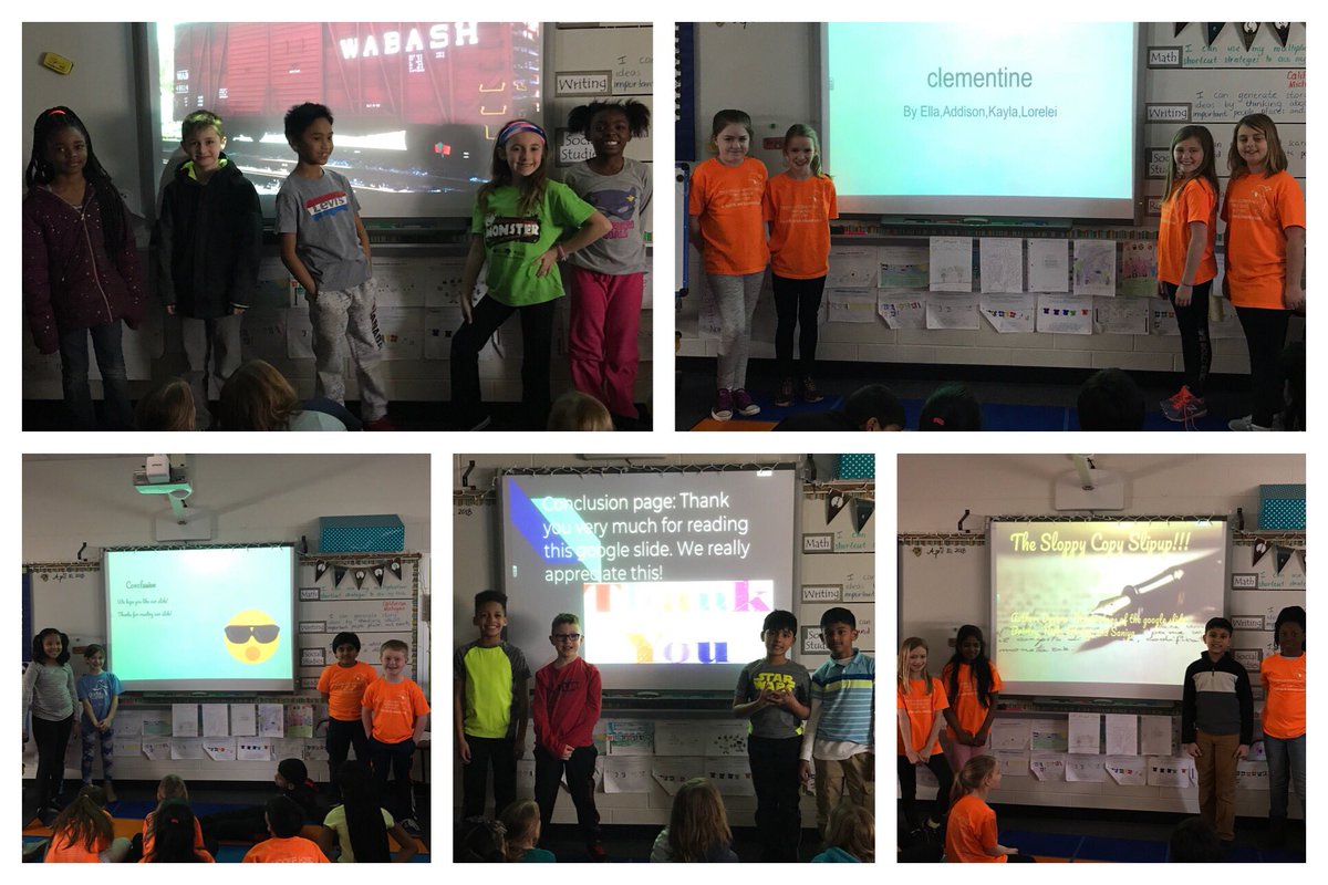 #DolsenThinkers worked together to create a Sideshow about the five story elements in their book club book. Great work! ✨