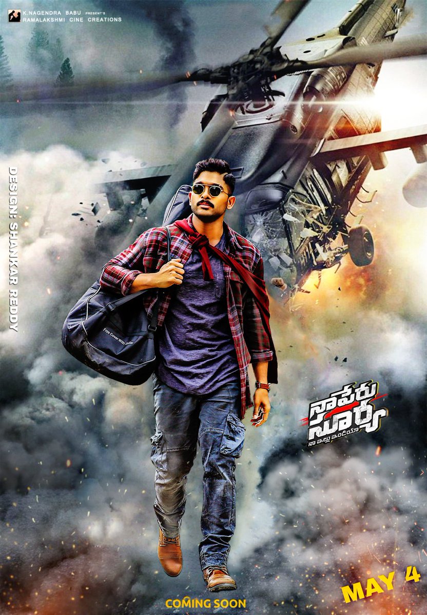 Alluarjunshank1's tweet photo. My new edit
#HappyVishu #NaaPeruSuryaNaaIlluIndia #AnuEmmanuel #EntePeruSuryaEnteVeeduIndia #suryarampagebegins #beautifullovelyrical https://t.co/0bPRgadMrp