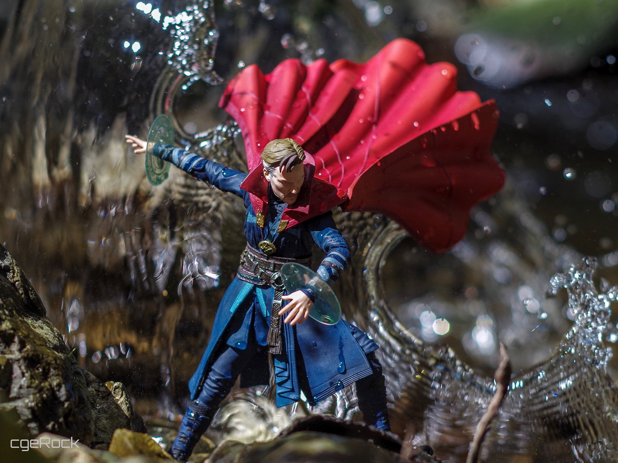 重松 健一郎 ドクター ストレンジ 魔術師スティーヴン ストレンジ 水を操るの図 石を何度も落としました オモ写 ドクターストレンジ フィギュアーツ写真部 T Co 2r1yfl17mi Twitter