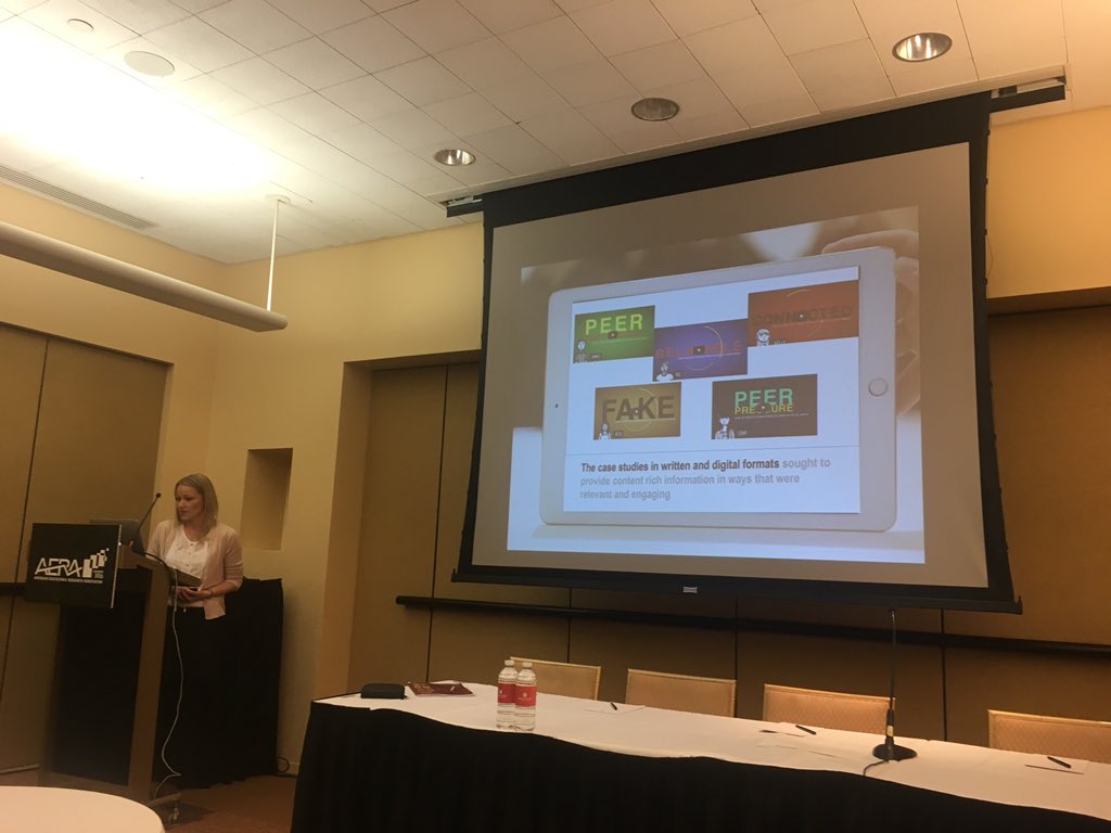 OpenCPDPESS's tweet photo. @VGoodyear case studies aim to be engaging and relevant for range of stakeholders including physical educators #AERA18 #opencpd https://t.co/gE20tcxhkn