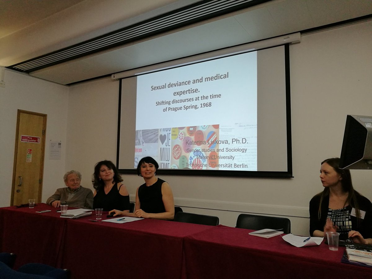 MarceTulliMilli's tweet photo. Session 5 about #prague2018 #prague1968 #praguespring  Mikuláš Teich, Antonie Doležalová and Kateřina Lišková, Discussant: Sarah Marks @BASEES #BASEES2018 #twitterstorians #histmed #sshm https://t.co/3qrf3YlrHE