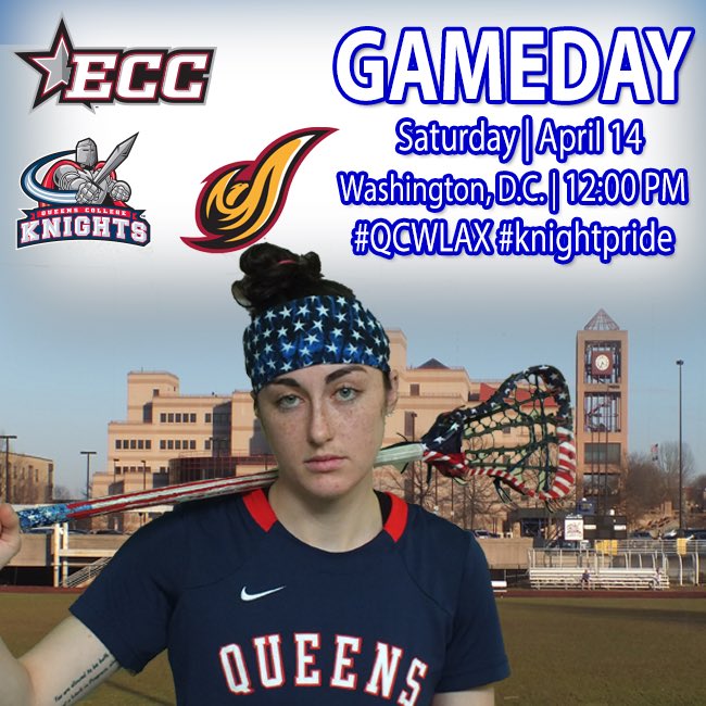 QCKnights's tweet photo. Don’t forget about @qcwlax! We certainly haven’t! Knights are on an #overnightbusinesstrip as the squad plays today in our nation’s capital against the Firebirds of UDC this afternoon! Gearing up for a big @eccsports showdown today!
#knightpride https://t.co/Wq5n3eE6tf