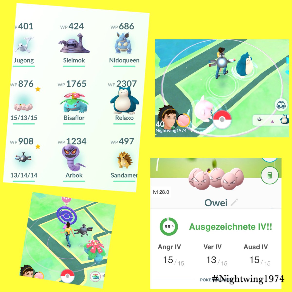 juno4272's tweet image. Schon irgendwie ein nettes Event. 😁 #PokemonGO #KantoEvent #Manching