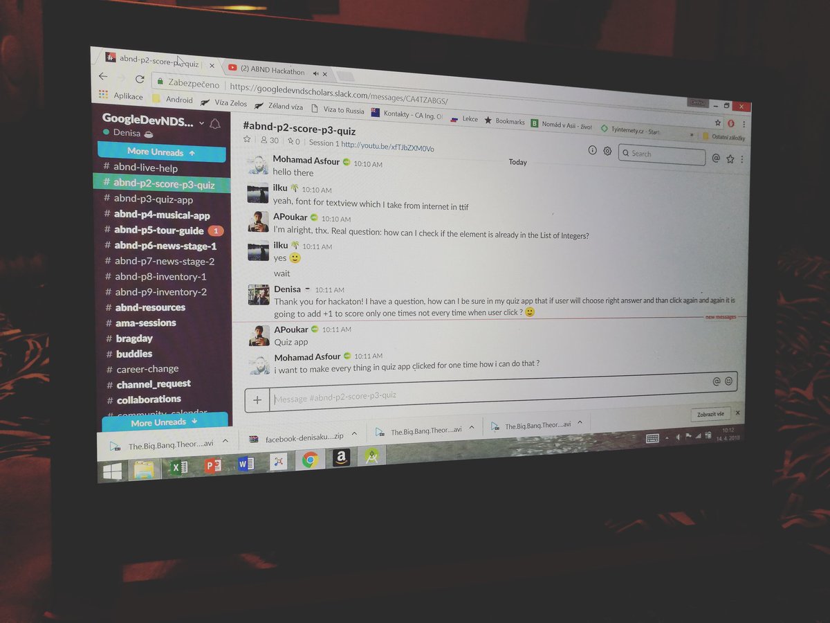 denis_kujan's tweet image. Android Hackaton. #androidhackathon #GoogleUdacityScholars