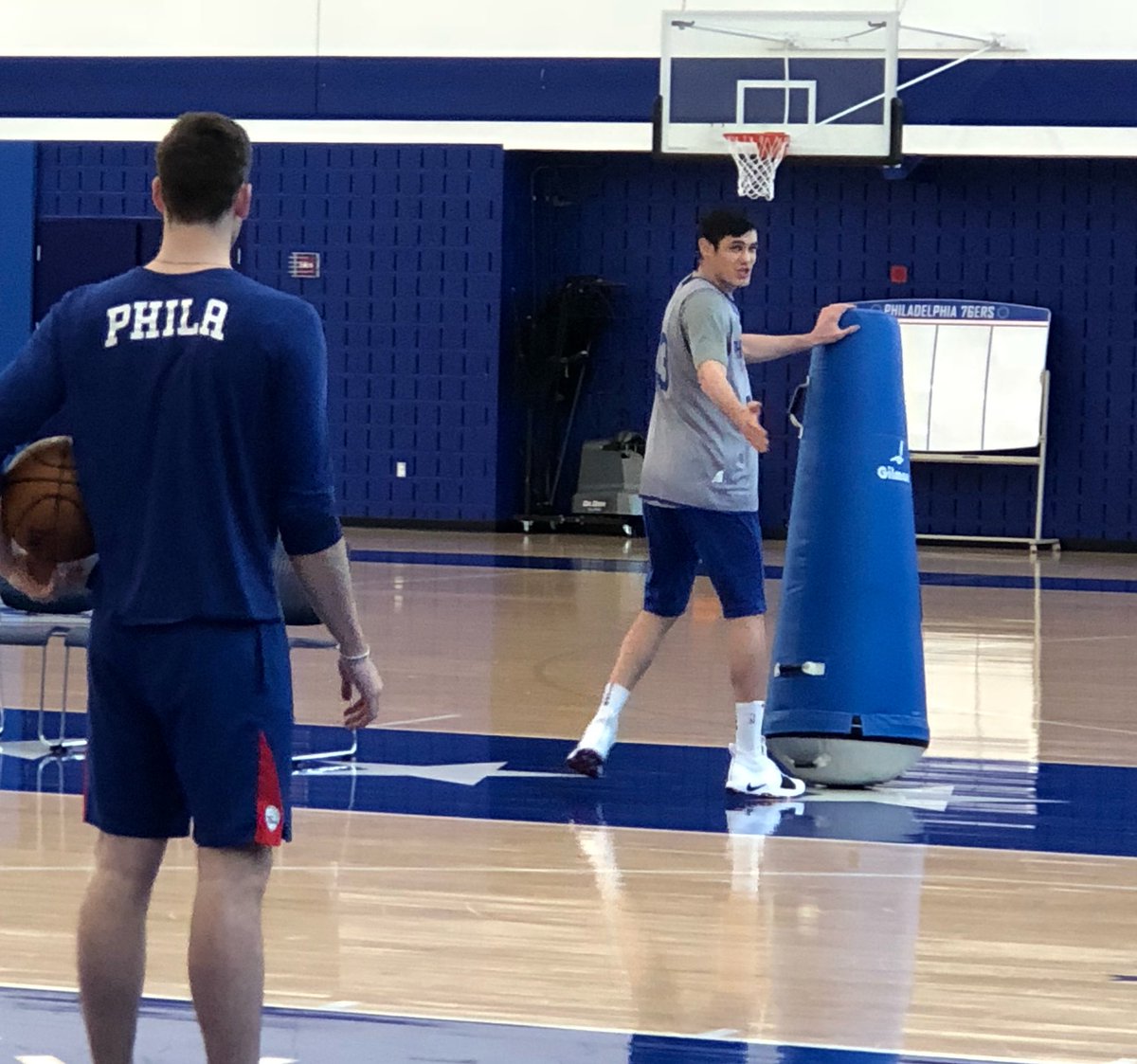Ilyasova thinks that chemistry can’t be denied. Says a lot of success stems from Simmons opening up opportunities for others.
