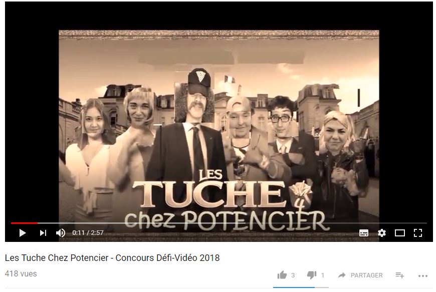 CDebachy's tweet photo. Quand les #Tuche s'invitent chez les brodeurs : votez pour la chouette vidéo des élèves du lycée Desmoulins du #Cateau #Cambrésis @DefiVideo_EE
#DefiVideo_EE #HautsDeFrance #Medefhdf
 https://t.co/aTRLx2FsQn https://t.co/5JGX4fgeYY