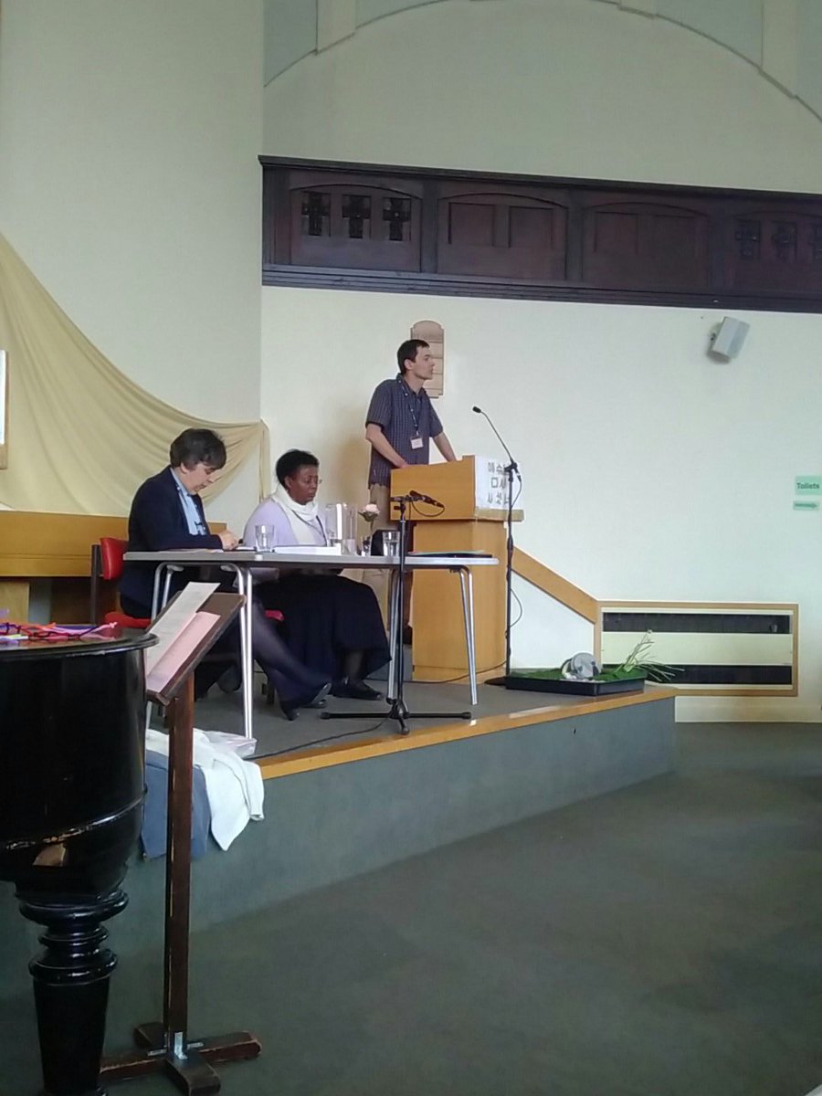 CatrinH_D's tweet photo. "And the voice came from the burning bush: 'Go and speak to the new Mission and Development Support Worker...'" @mdsw_sheffmeth taking unacceptable liberties with scripture at #SheffMethSynod https://t.co/ds5vhiqO24