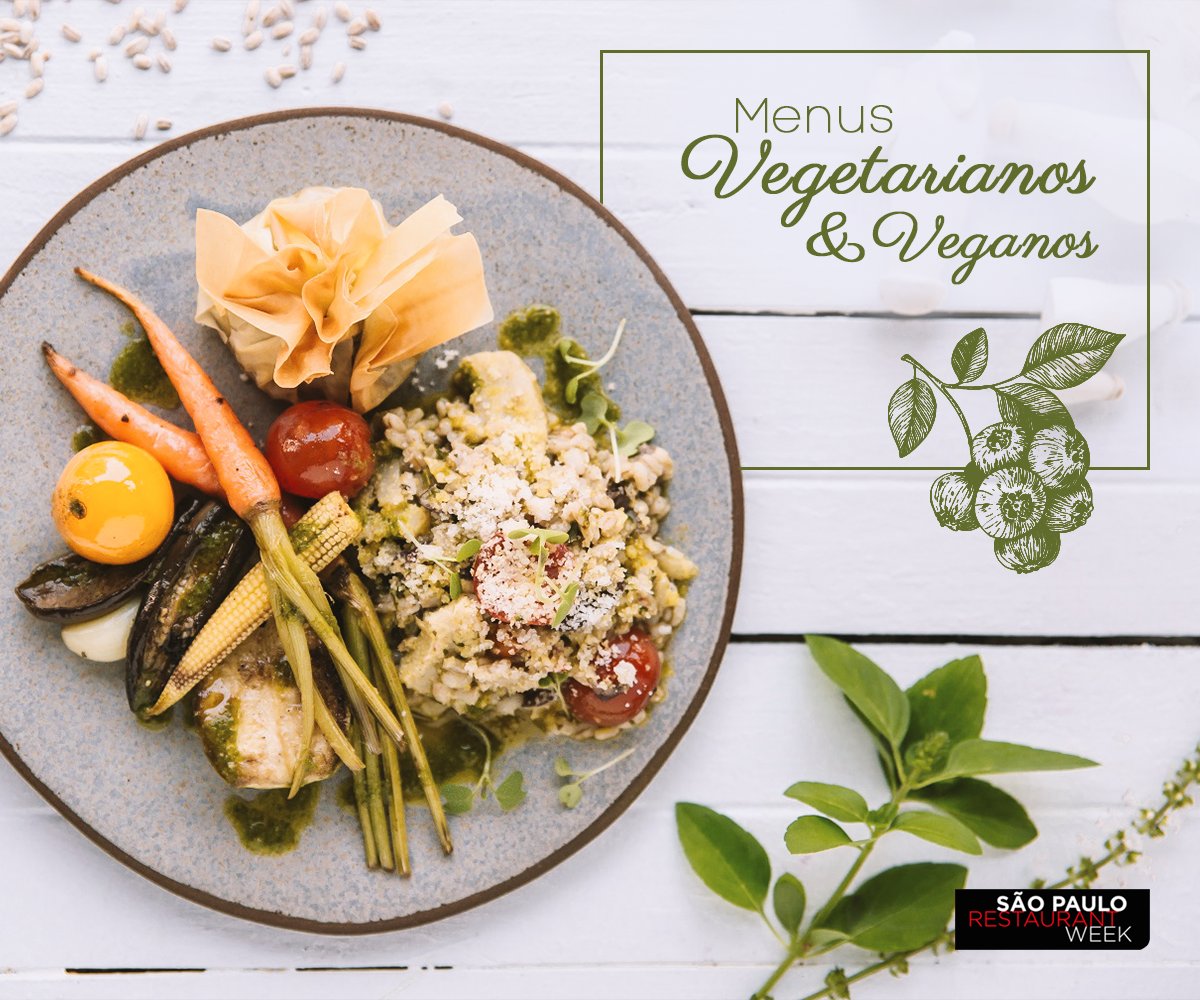 A Restaurant Week é um mundo de sabor! 
Quando falamos mundo não é uma brincadeira. Temos opções para todos os estilos e gostos. Já deu uma olhada nas nossas opções vegetarianas e veganas? <3 
Faça já sua reserva aqui: restaurantweek.com.br Foto: Banana Verde